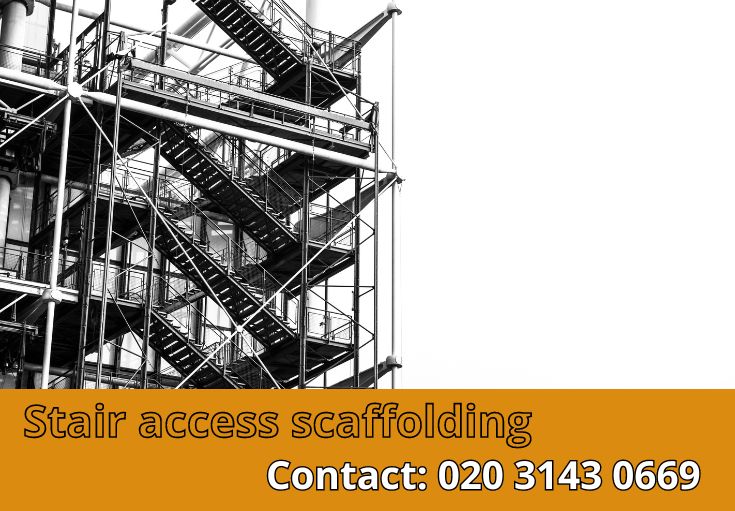 Stair Access Scaffolding Brockley